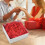 Red Raffia Shredded Paper Candy Box Filler 100g 5