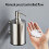 Rustproof Stainless Steel Soap Dispenser with Space-plating 3