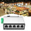5 Port Mini Ethernet Switcher Aluminum Case DIN Rail 6