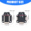 2Pcs Hard Aluminum Axles Shields Heavy Duty Case for 1/30 Scale 3