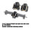 2Pcs Hard Aluminum Axles Shields Heavy Duty Case for 1/30 Scale 5