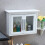 1/12 Scale Miniature Doll House Kitchen Wall Hanging Cabinet 7