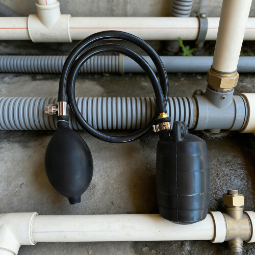 Inflatable Pipe Plug Balloon Block For Plumbing-50mm 2