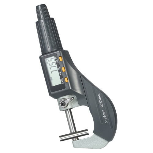 Digital utvendig mikrometer 0–25 mm ABS-legering 2