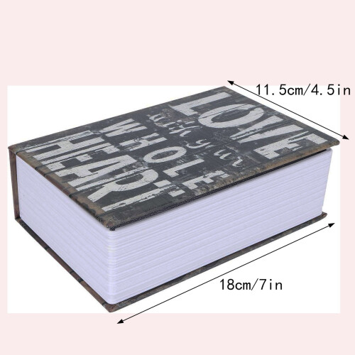 Simulation Dictionary Book Money Box with Combination Lock – Disguised Book Safe for Secure Valuables Storage 2