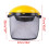 Safety Face Shield with Mesh Visor for Yard Work 3
