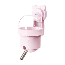 Mooie ijshoorntjes Vorm Hamster Waterflessen Huisdier-Roze