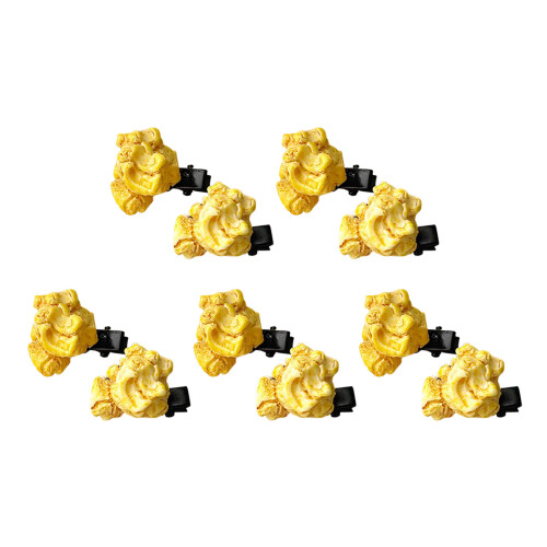 Accessoires pour cheveux créatifs sur le thème des-Jaune