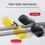 Night Vision Anti-Glare Polarized Clip-On Sunglasses 8