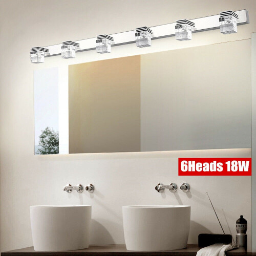 Moderne LED-Spiegelleuchte, 6-flammig 1