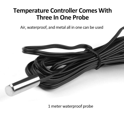 Temperature Controller DC24V 10A with Low-Temp Alarm 1