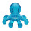 Μασάζ τριχωτού της κεφαλής Octopus – Μπλε & Κόκκινο, 11,5x7,5 εκ. 1