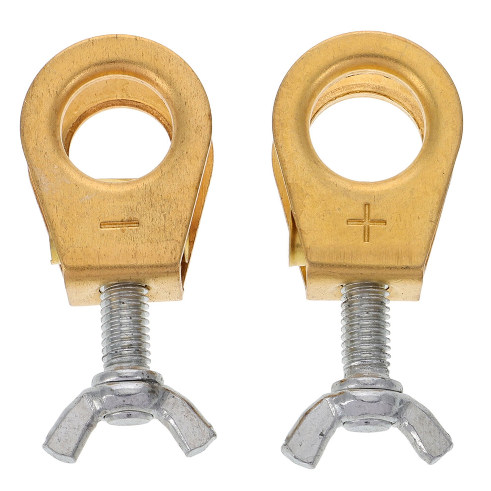 Ounona Copper Top Post Battery Terminal Connectors (1 Pair) 9104899482471
