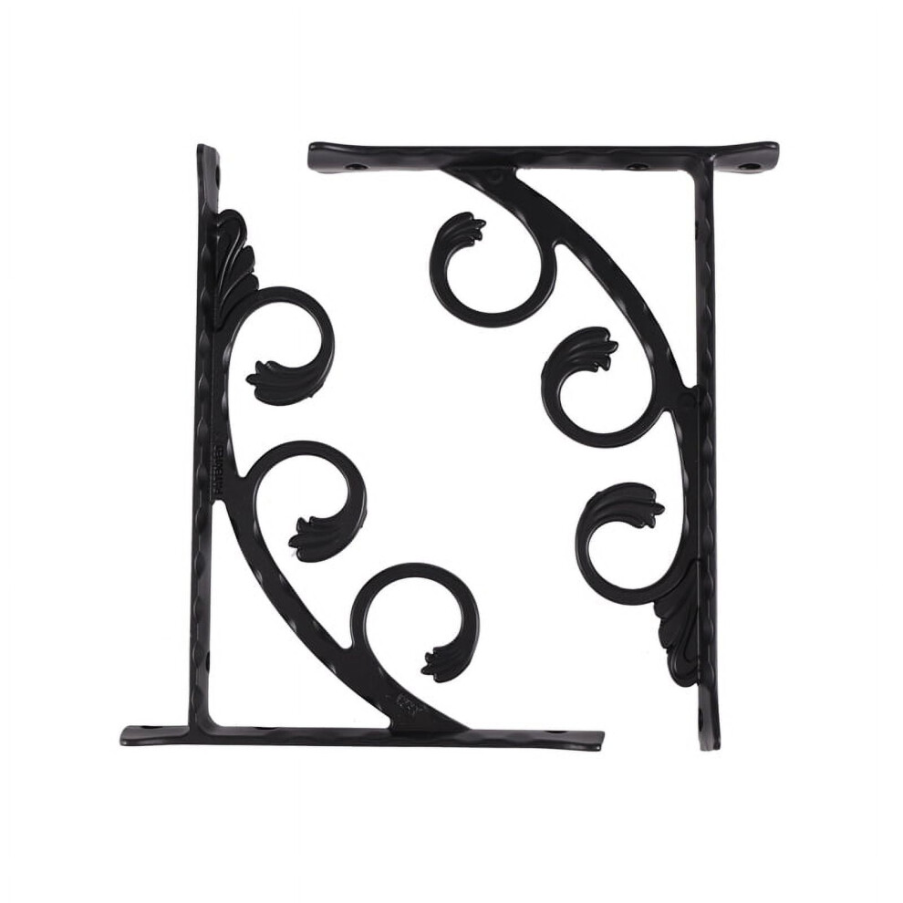 Aluminum L-Shaped Shelf Bracket 10X15cm (2 Pcs) 9104899482839