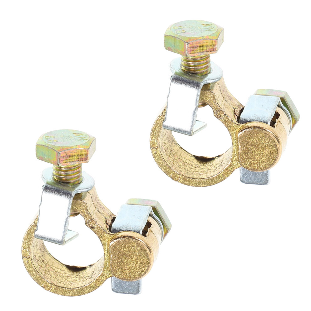 Ounona Brass Battery Terminal Connectors (Pack Of 2) 9104899483669