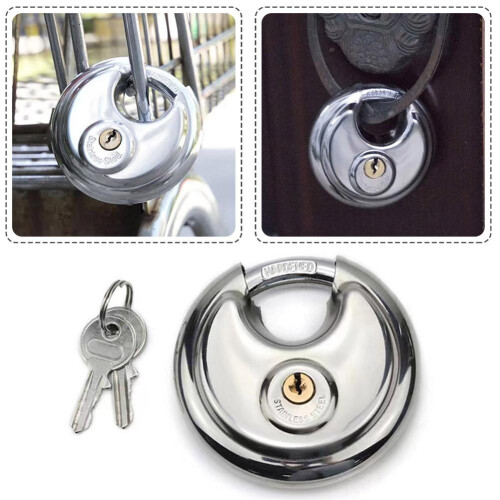 Cadenas rond en acier inoxydable 90 mm 2