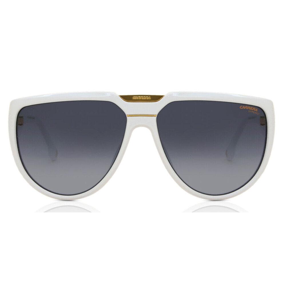 Carrera White Flaglab 13 Vk6/9O Unisex New Sunglasses