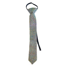 Sparkling Neck Tie For Women Men Comfortable Shining-A colorful