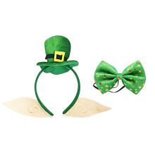 Fashion Shamrock Headbands Festival Occasion Suitable Adults-A