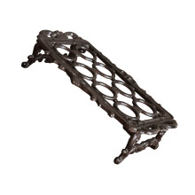 Cast Iron Eggs Storage With Chicken Shape Decorative Piece-4