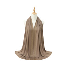 Extra Long 170cm Cotton Scarf Shawl For Skin Friendly-khaki