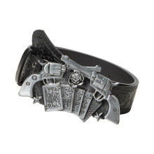 Western Styles Fashion Waist Belt with-Double G P 112cm