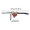Polyester Silk Bowtie With Embroidery Animal Easy Fasten Clip 3