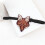 Polyester Silk Bowtie With Embroidery Animal Easy Fasten Clip 4