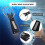 Stainless Fly Fishing Clippers Tool Retractor with-5PCS 2