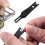 Stainless Fly Fishing Clippers Tool Retractor with-5PCS 4