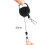 Stainless Fly Fishing Clippers Tool Retractor with-5PCS 6