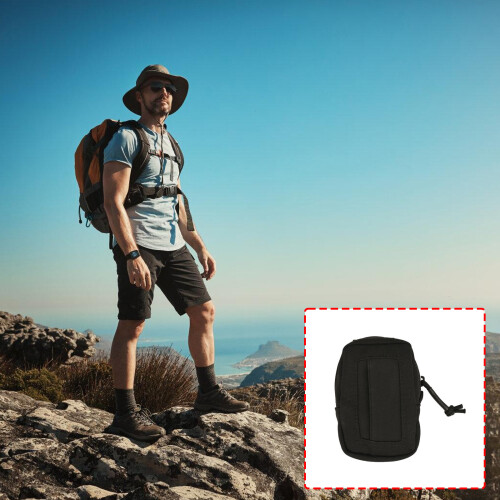 Multfunctional Outdoor Small Tool Pack Wear Resistant-Red Color 1