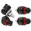 Boulon de fixation de vis de plaque d'immatriculation en-Noir 4 1