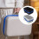 Robust Nebulizer Carrying Case Impact Resistant Structure-White 3