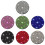 Sparkly Rhinestones Coasters Car Decorative Cup Holder-White 2