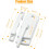 Cam Action Sash Locks for Double Hung Windows, 2 Pack 3
