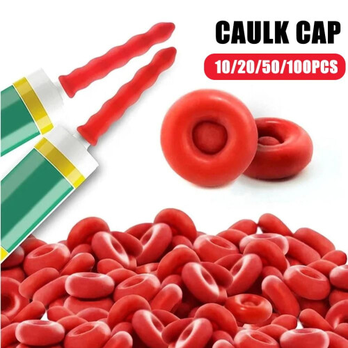 Caulk Caps for Sealing Tubes 10100 pcs 1