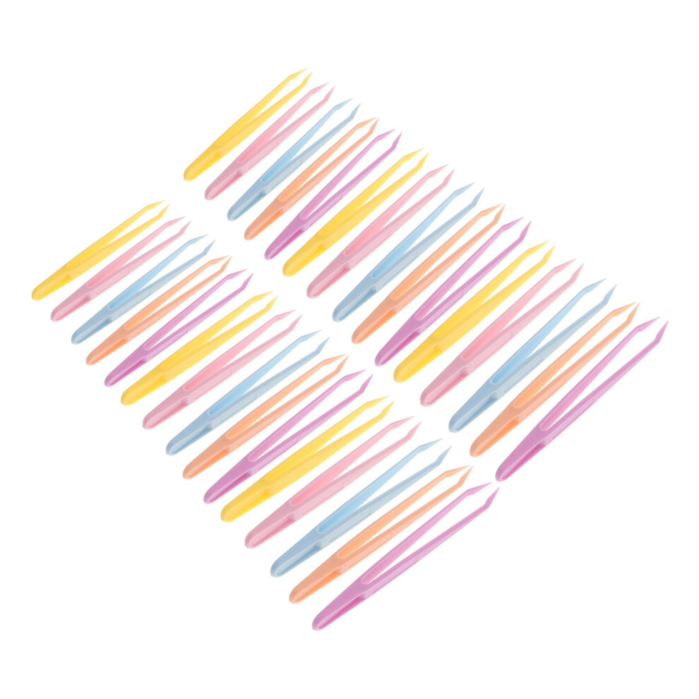 Slanted Eyelash Tweezers for False Lashes â 1 Pack