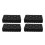 Gummi domkraftsdynor – 4 st, 12x8x2,3 cm 1