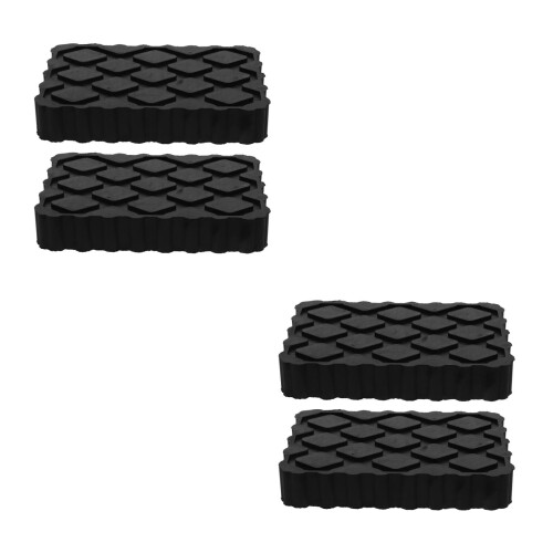 Gummi domkraftsdynor – 4 st, 12x8x2,3 cm 2