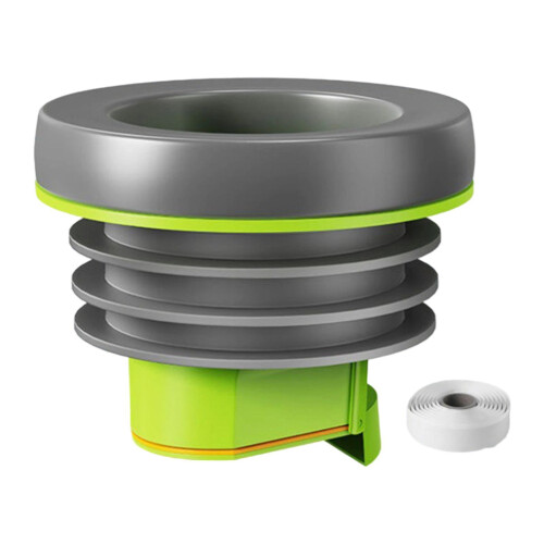 Toalettflänspackning för PVC-rör 100–110 mm