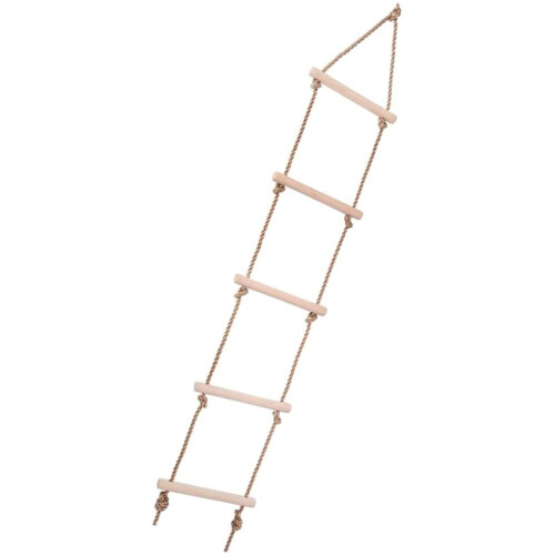 5-trins trærebstige til børn og voksne, 180 cm 1