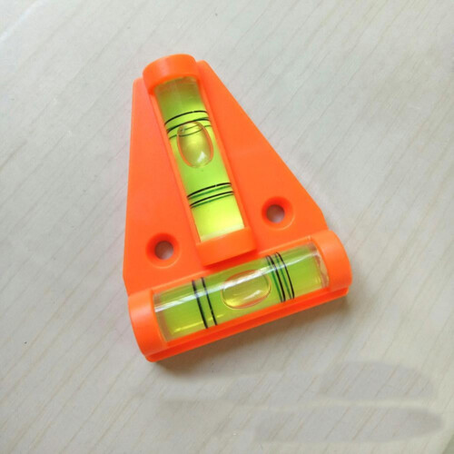 Orange & Sort Mini-vaterpas med dobbelt akse (2-pak) 1