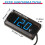 2-delad DC4–28V LED digital voltmeter 3