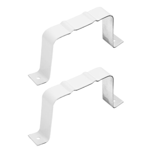 Downspout Adapter Strap White 2 pcs