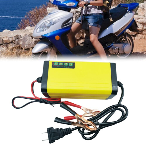 12V intelligent batterilader, 2A, universal for 2