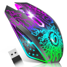 Trådløs gamingmus USB genopladelig 3 DPI niveauer