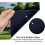 Mousepad gamer XXL com base antiderrapante e borda costurada. 6