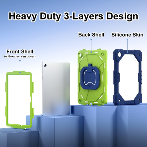 Silikone tablet-cover til Samsung Galaxy Tab A9 8,7 tommer 2
