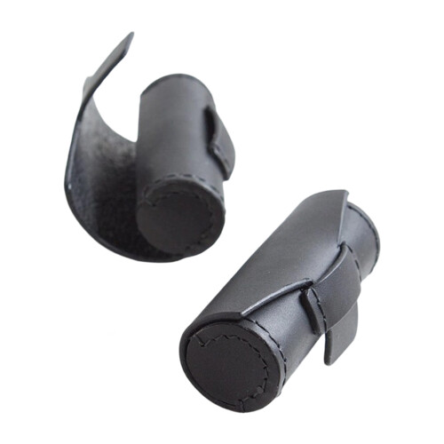 Portable Seal Stamp Storage Tube With Practical PU-Black